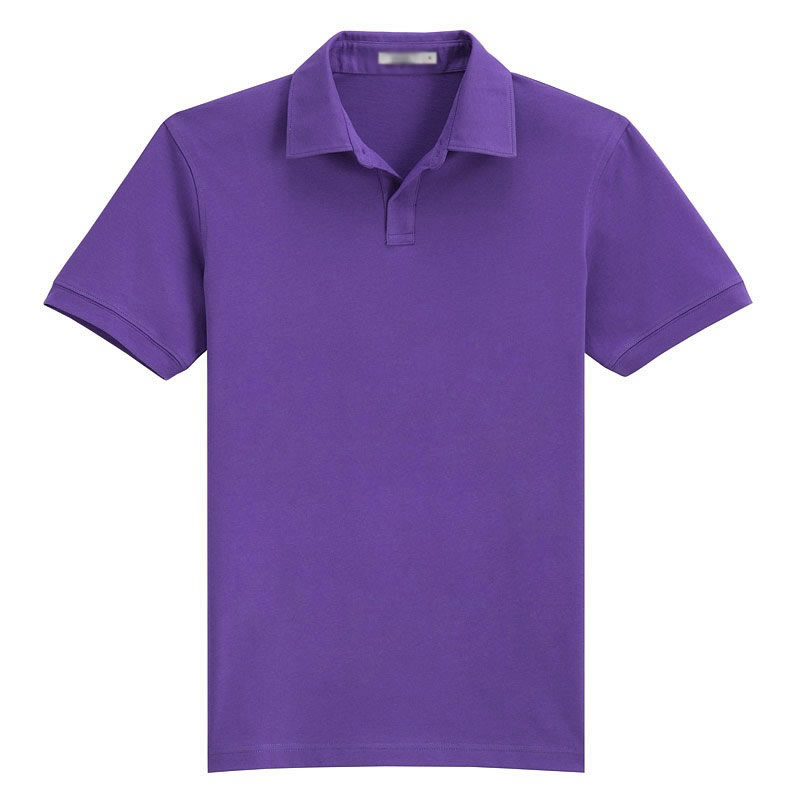 紫色T恤衫